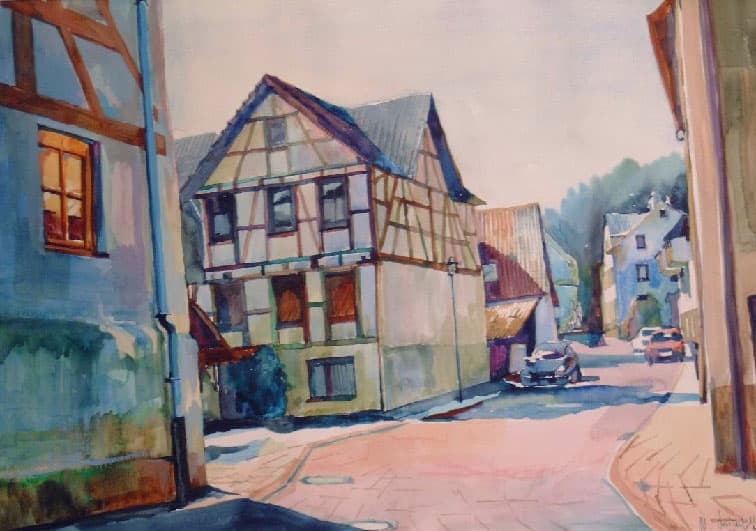 A Pforskhaym-street is in Pforskhayme, 700x500