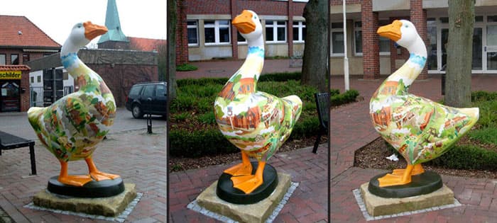 Undarten. Sculpture(painting plastic)