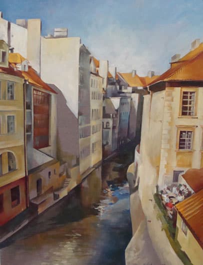 Prague. Channel, 700x1000