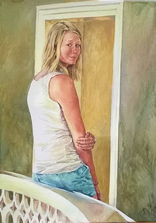 Student's portrait, 700x600