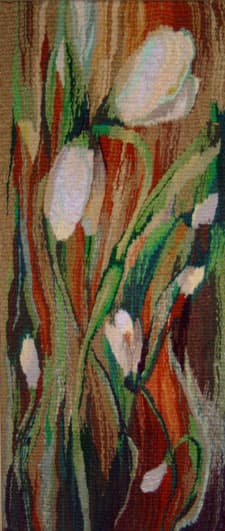 Snowdrops. Tapestry